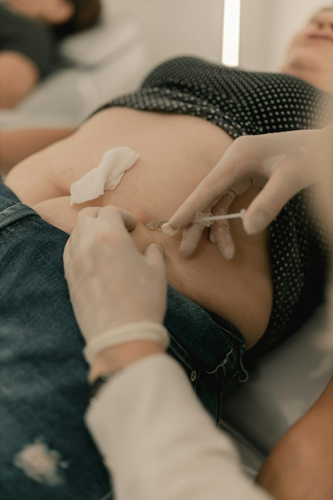 injections sous-cutanées